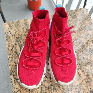 Adidas Originals Seeulater PK Primeknit Winter Shoes Men's Size 9 Red BY9401